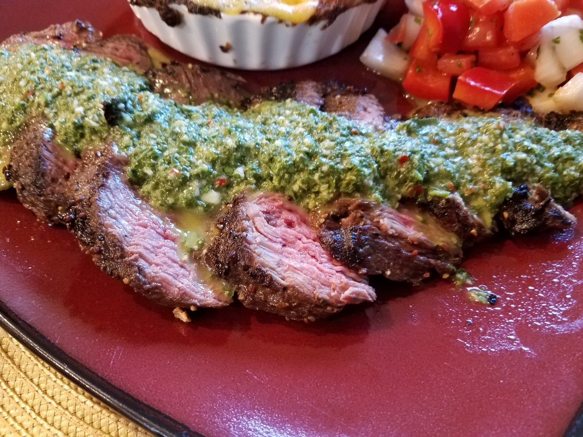 Flat Iron Steak With Chimichurri Cooking 4 One,What Does Vegan Mean